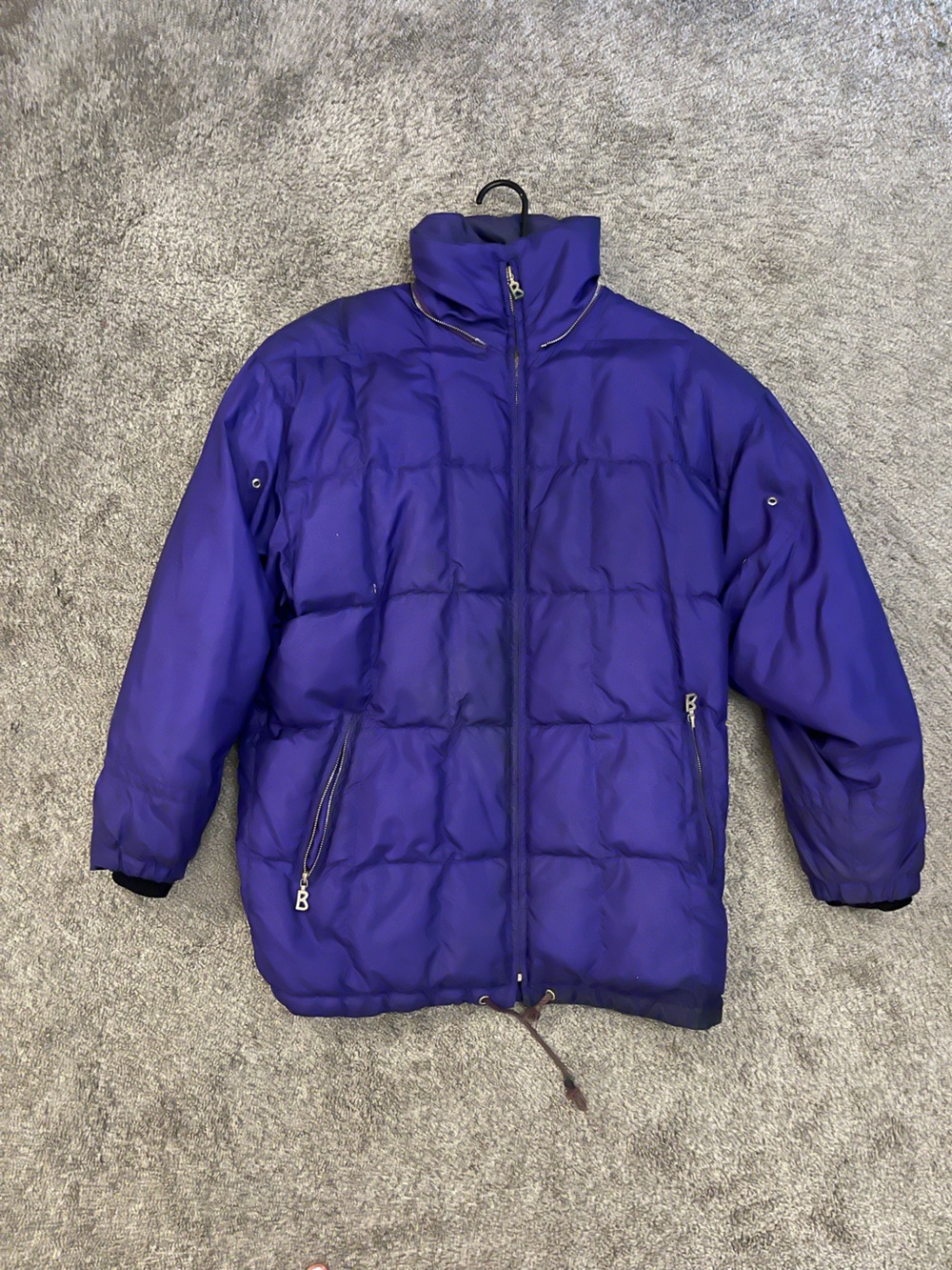 Bogner Purple Goose Down Puffer Jacket